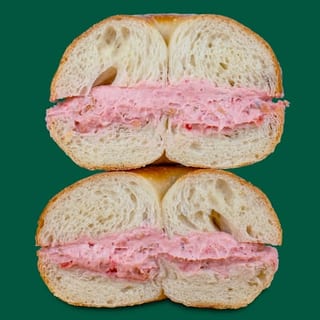 Strawberry Cream Cheese Bagel